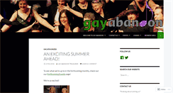Desktop Screenshot of gayabandon.org.uk